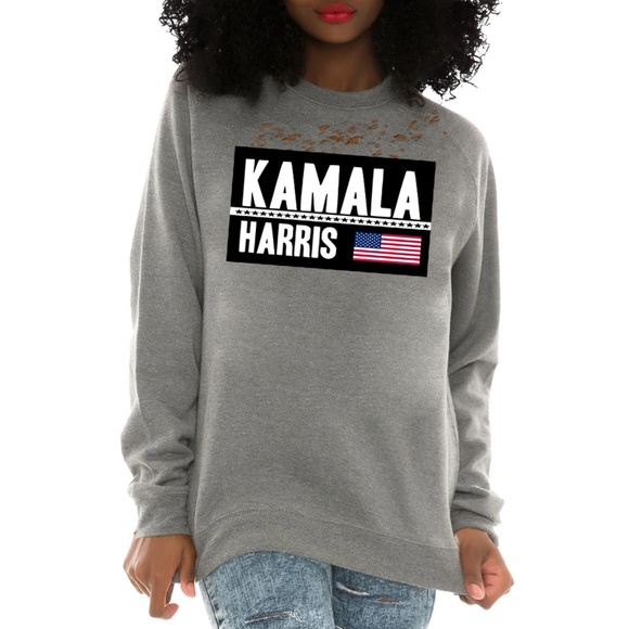 Kamala Harris sweatshirt grey NEW - Picture 1 of 1